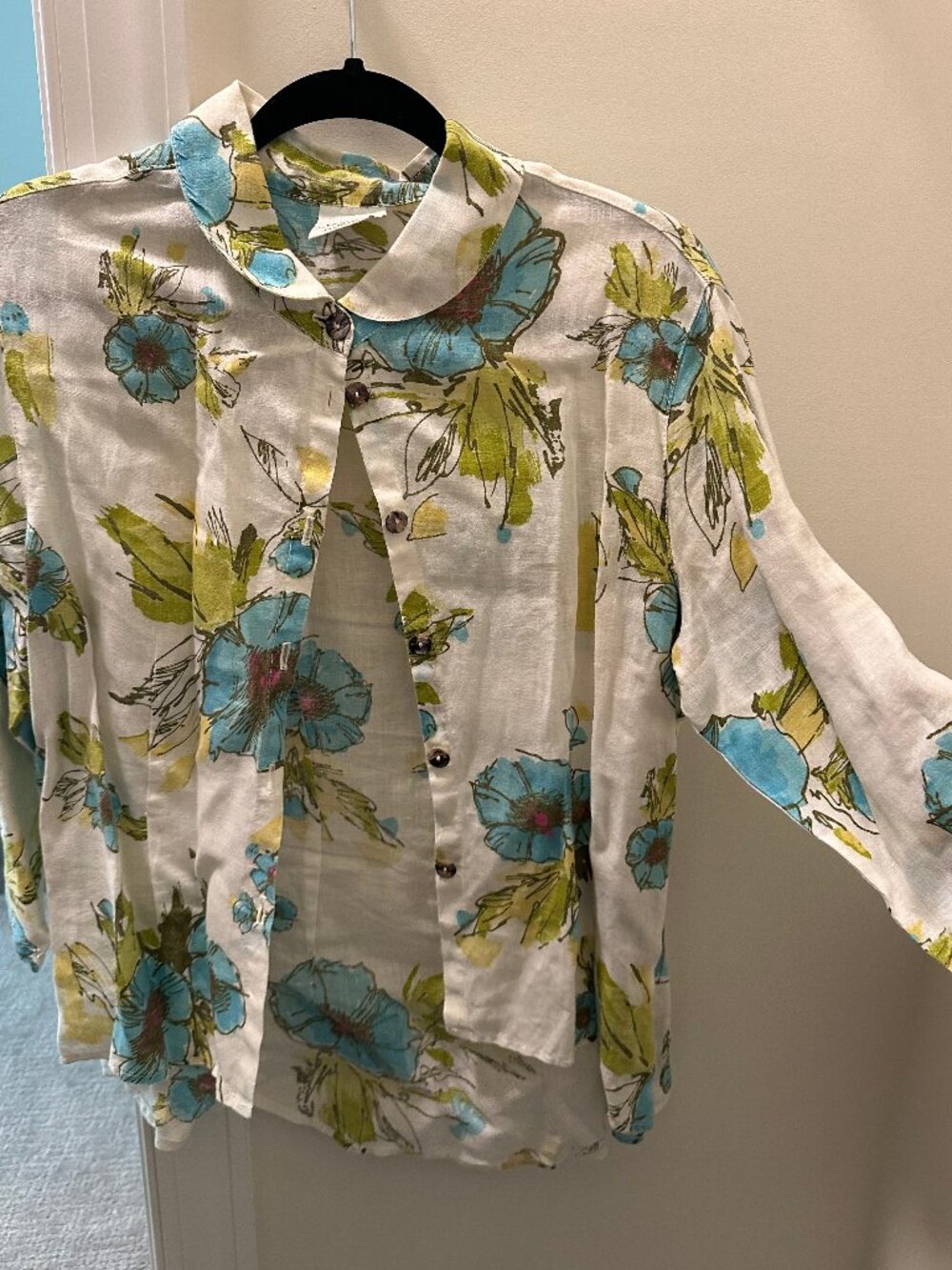 Color Me Cotton 100% linen top